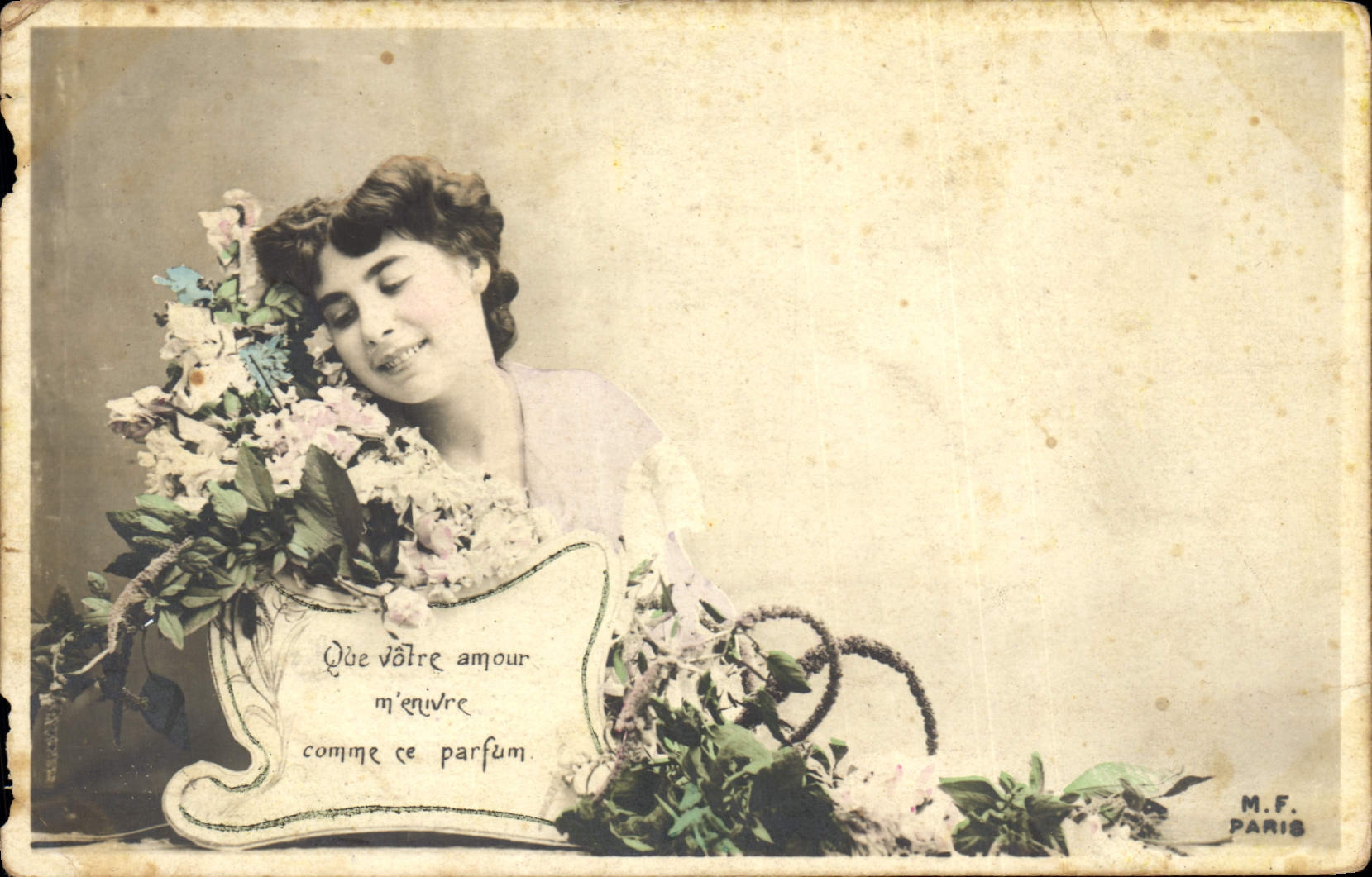 CPA Fantaisie Femme