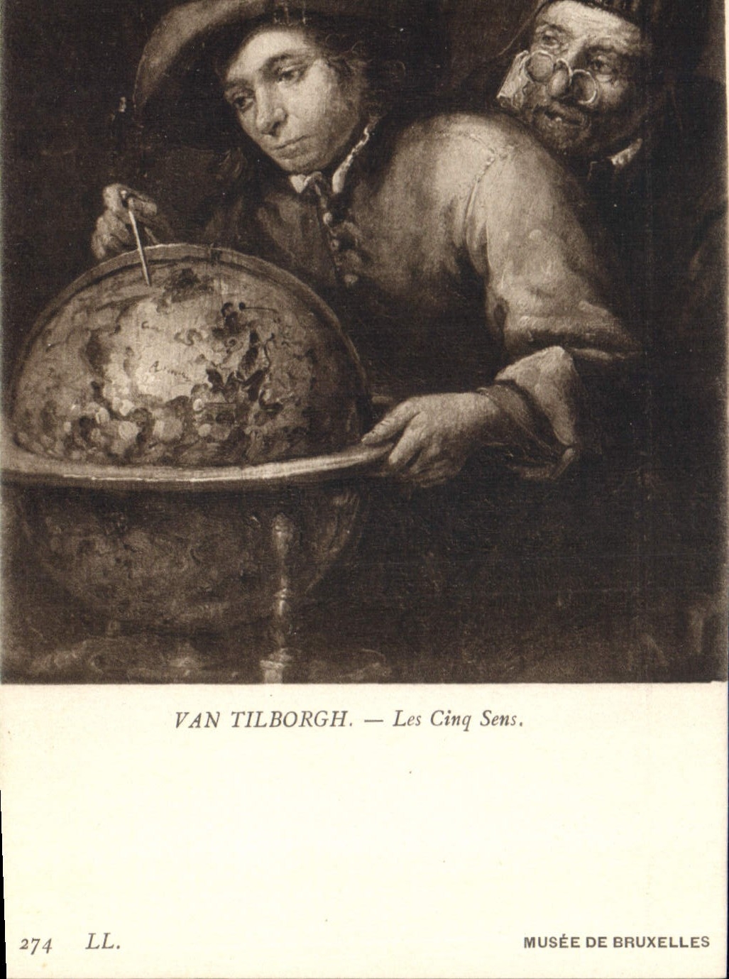 CPA Van Tilborgh Les Cinq Sens 