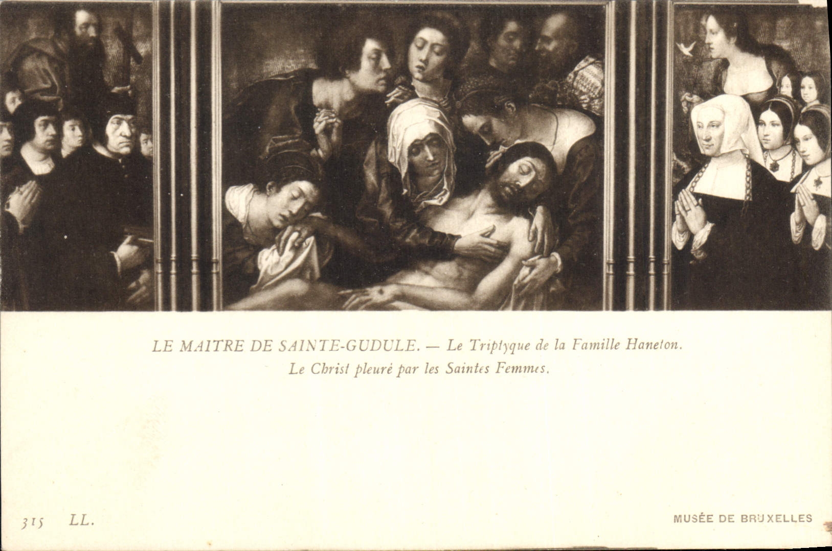 CPA Le Maitre de Sainte Gudule Musee de Bruxelles 