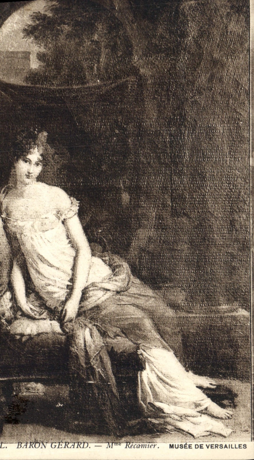 CPA Baron Gerard Musee de Versailles 