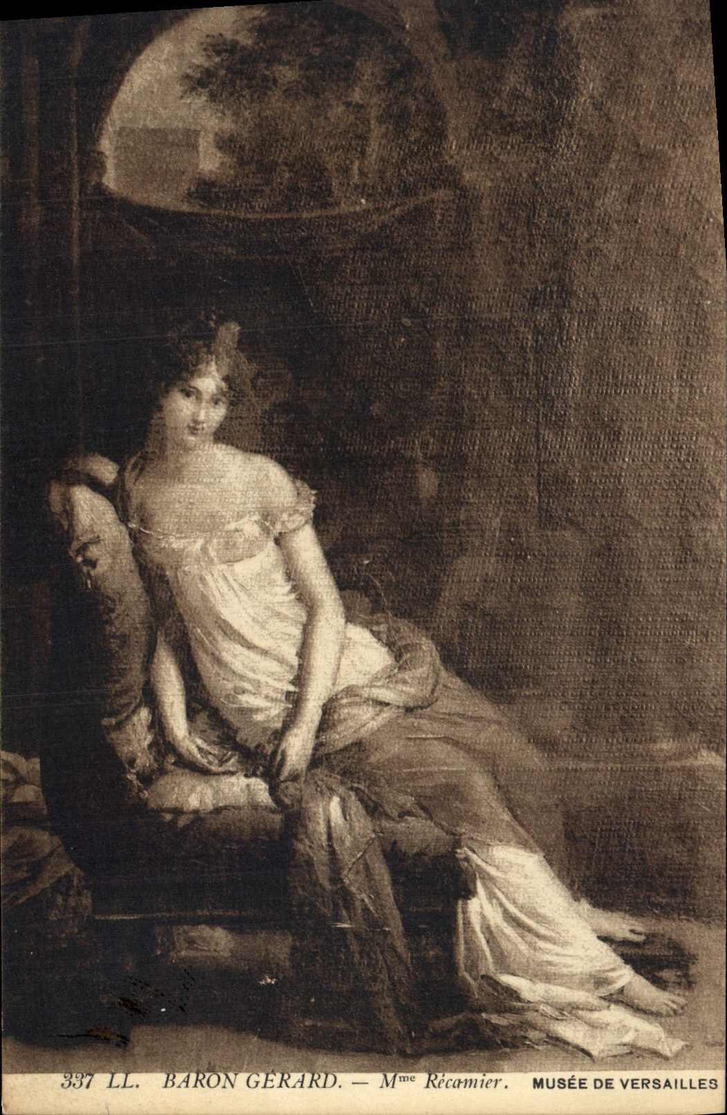 CPA Baron Gerard Musee de Versailles 