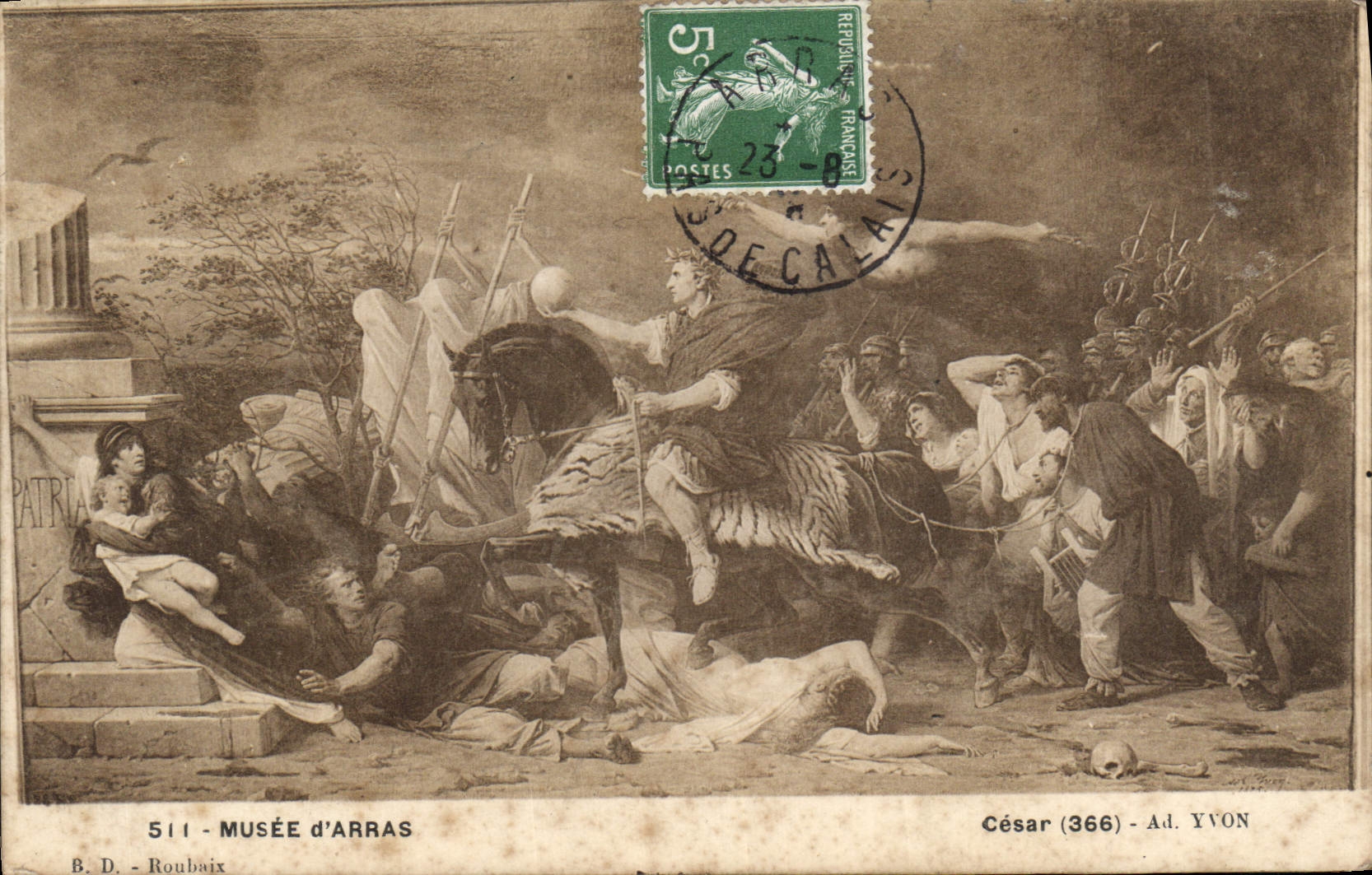 CPA Musee d'Arras Cesar 