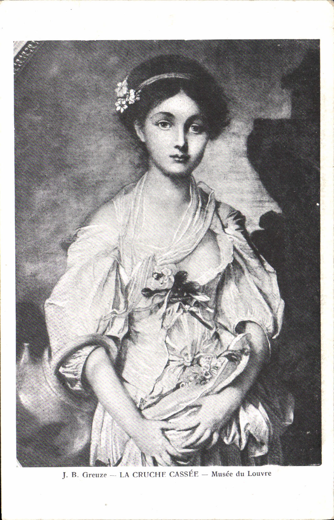 CPA La Cruche Cassee Musee du Louvre 