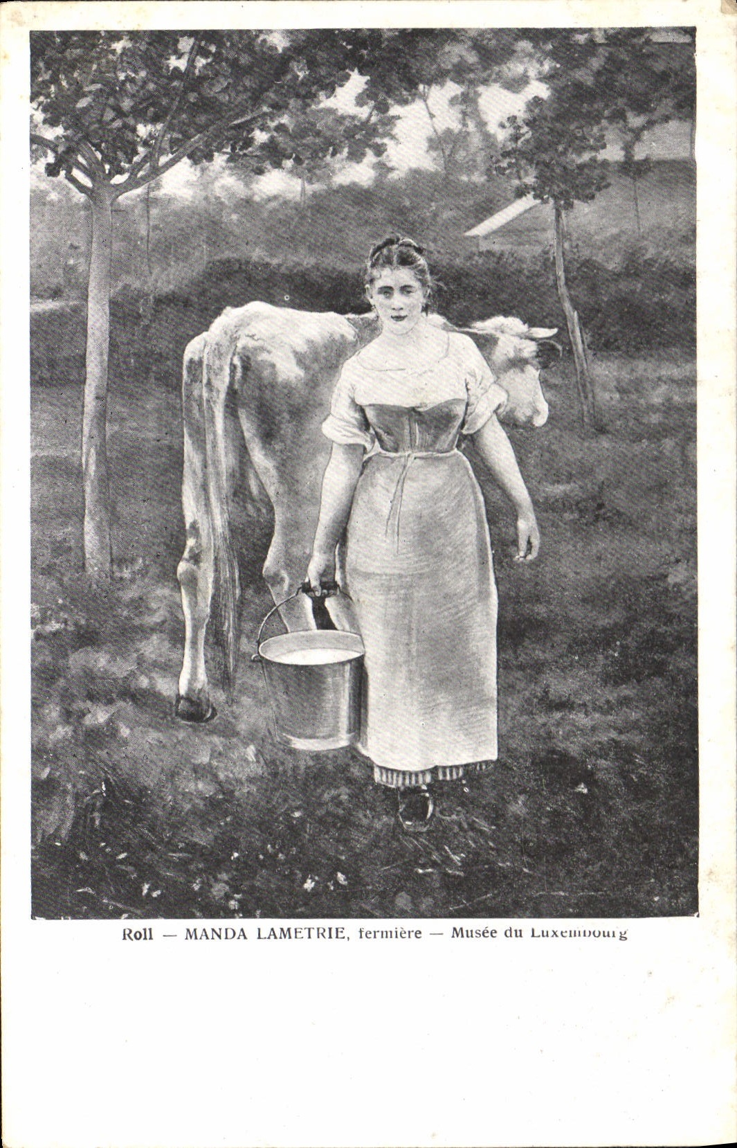 CPA Manda Lametrie Sermiere Musee du Luxembourg 