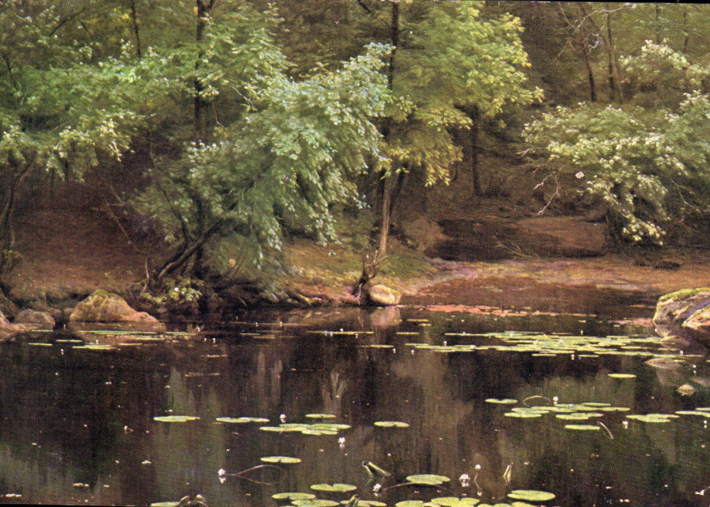 CPA Rene Hiss Les nymphes