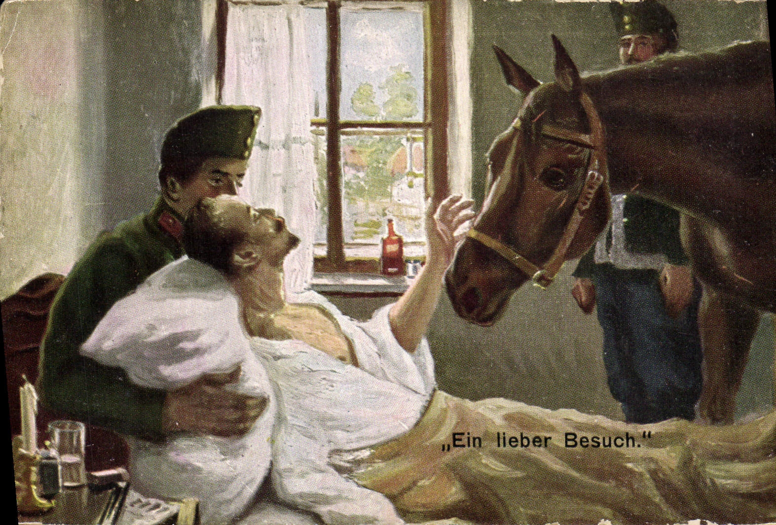 CPA Ein lieber Besuch 