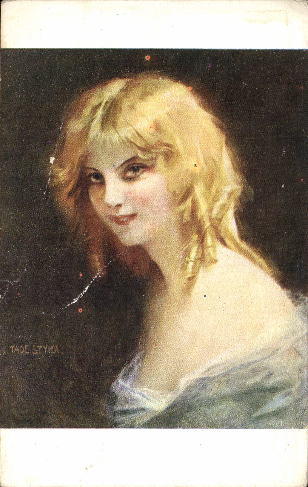 CPA Tade Styka Une belle danoise