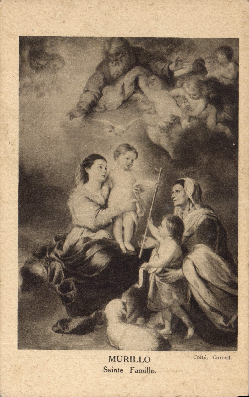 CPA Murillo Sainte Famille 