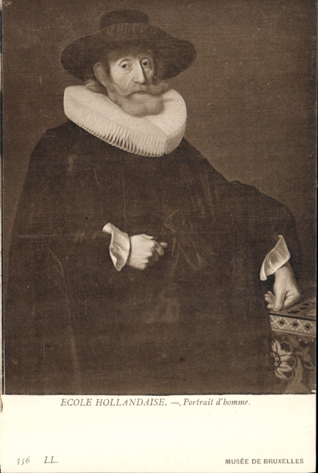 CPA Ecole Hollandaise Portail d'bomme 