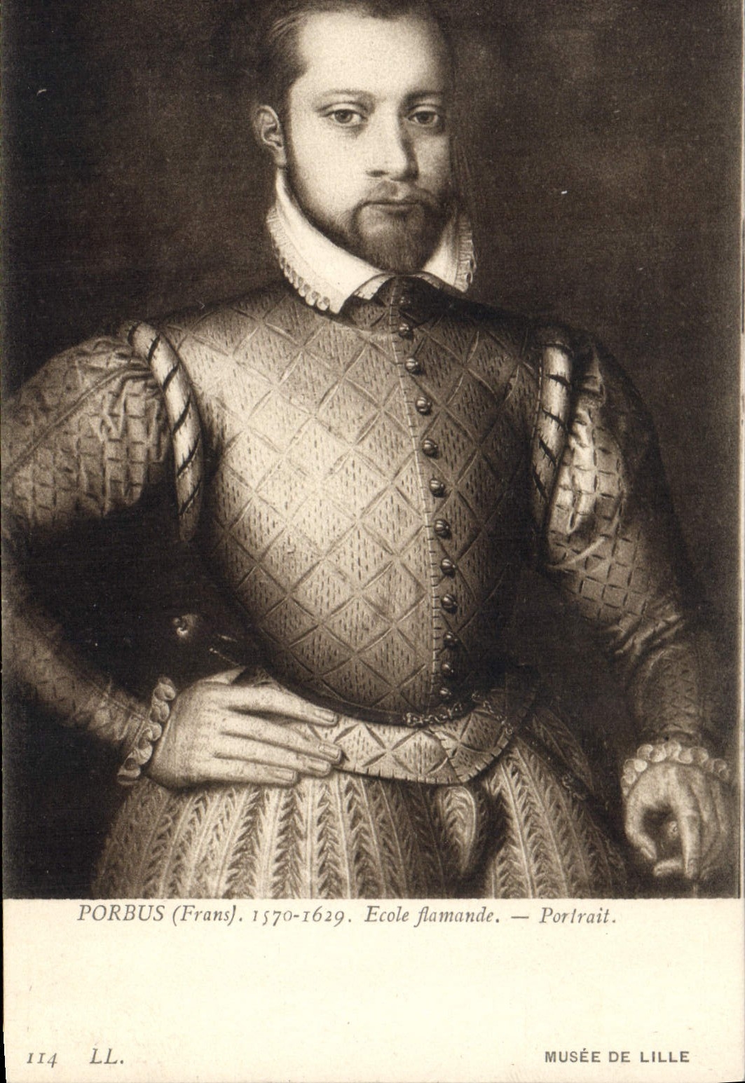 CPA Porbus Frans Ecole flamande Portrait 