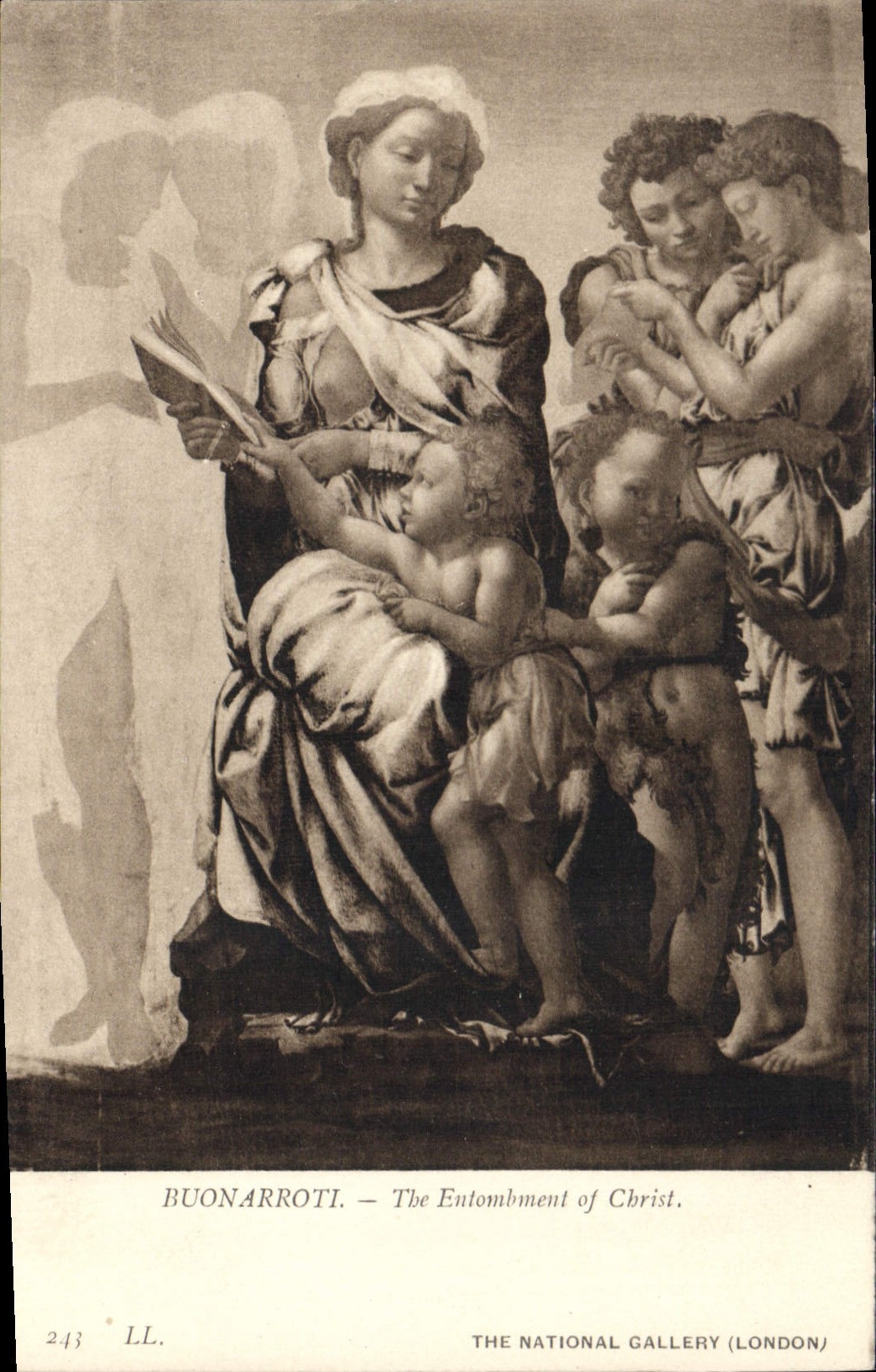 CPA Buonarroti The Entombment of Christ  The National Gallery London