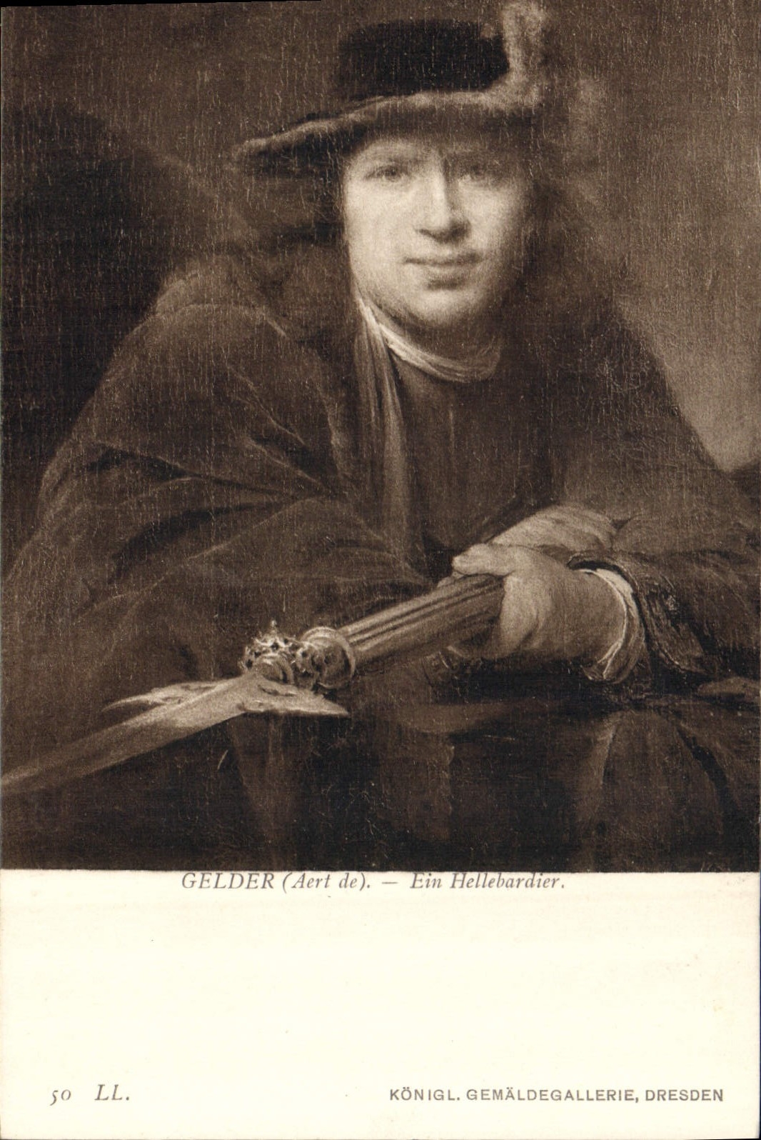 CPA Gelder Aert de Ein Hellebardier 