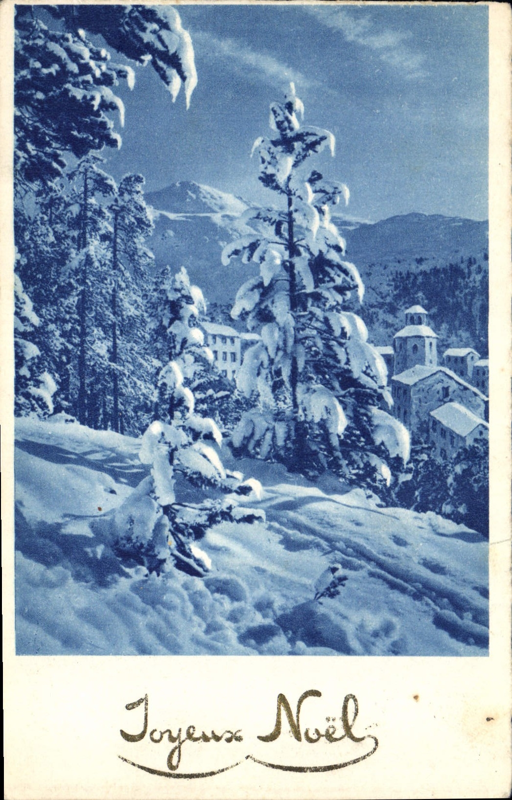CPA Joyeux Noel 
