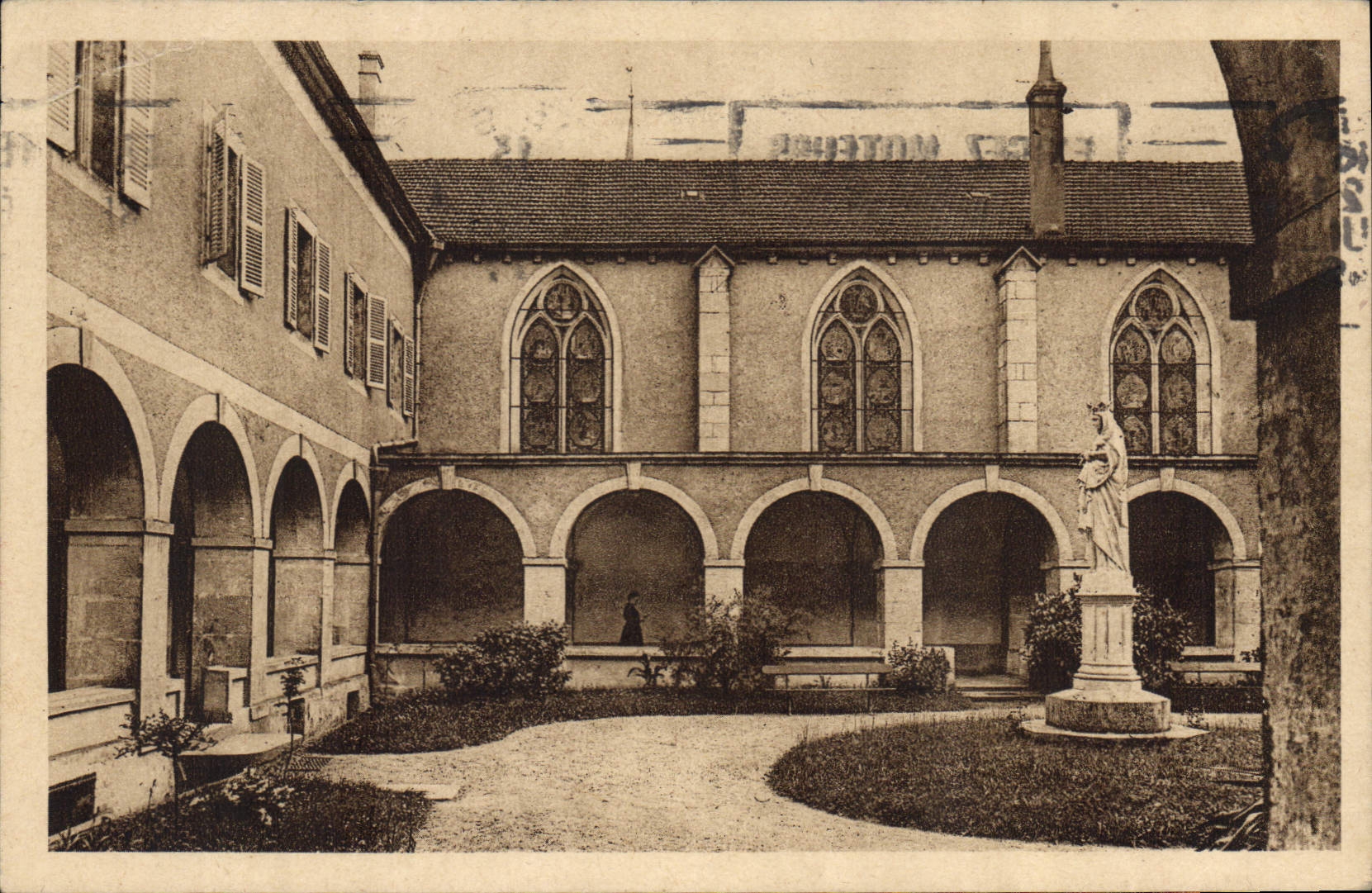 CPA Avallon Pensionnat Jeanne d'Arc 