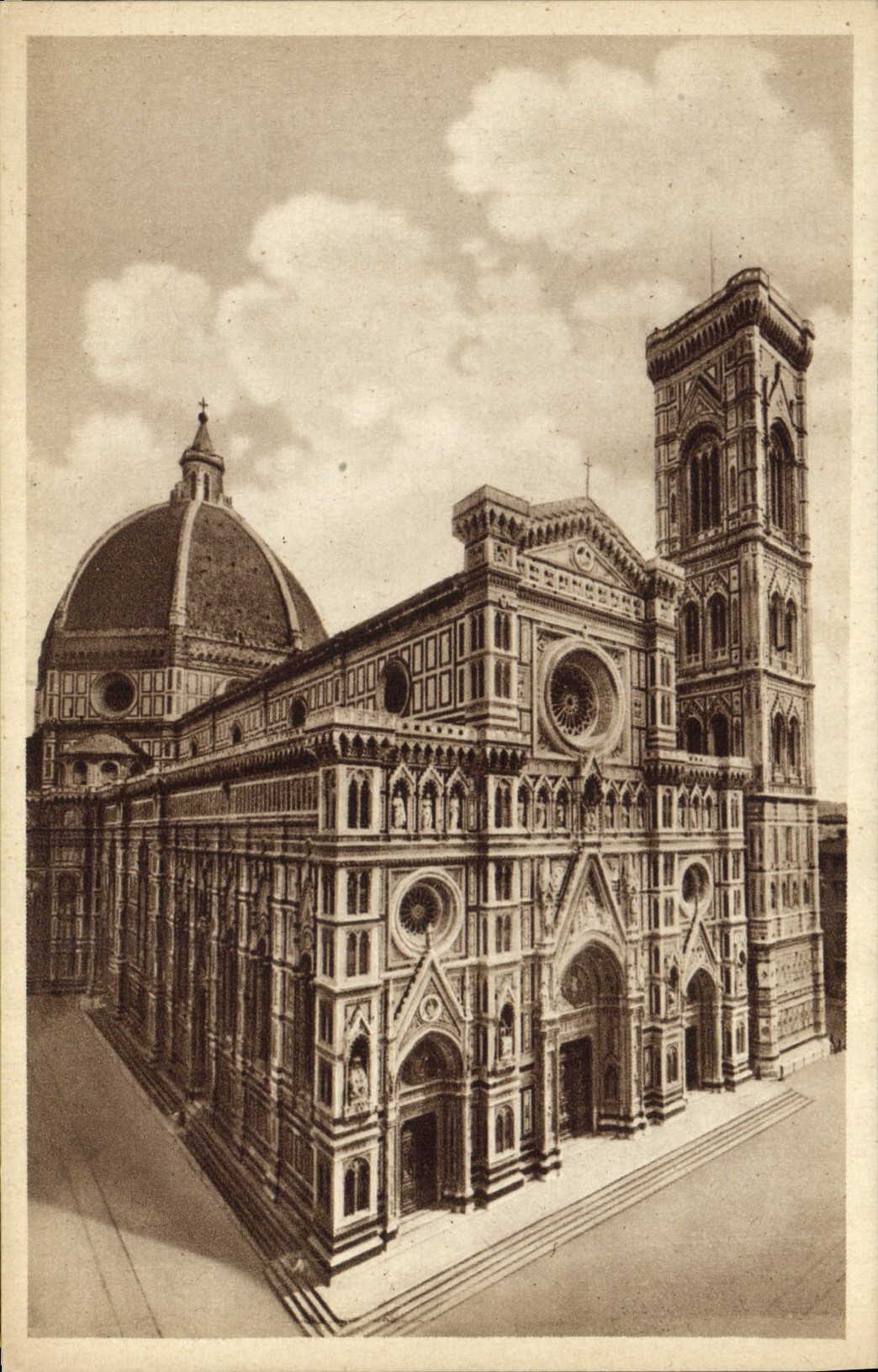 CPA Firenze Facciata della Cattedrale