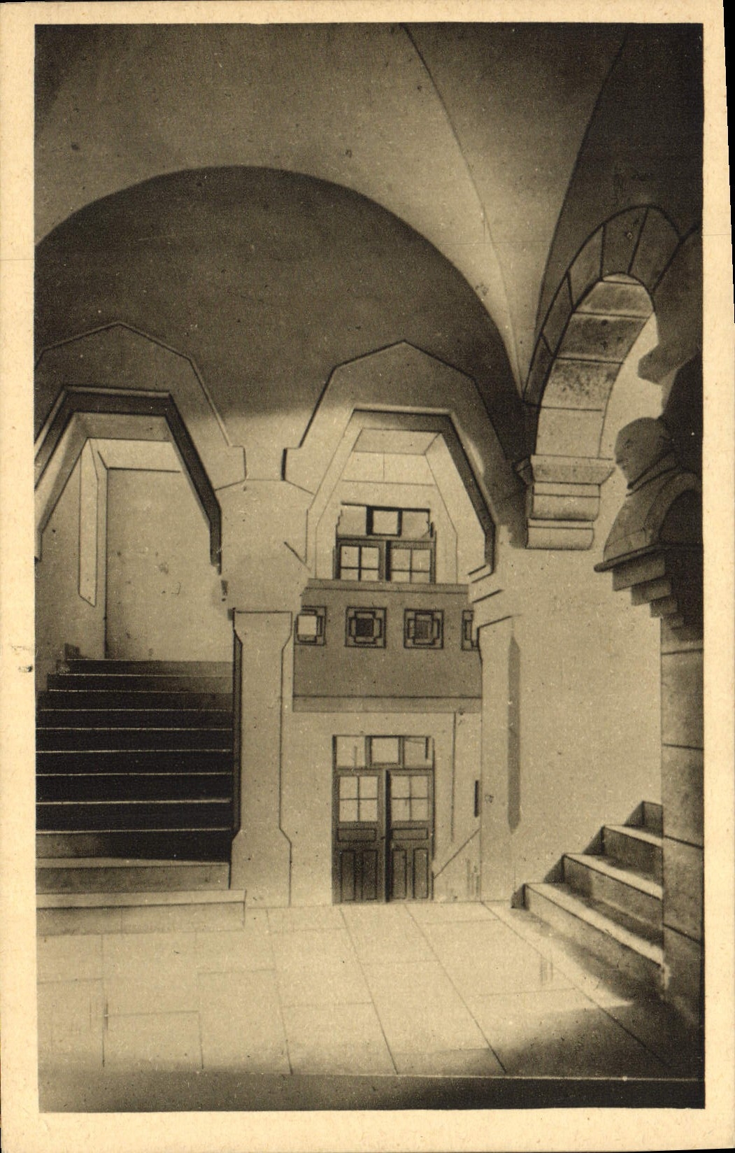 CPA Monastere de Ste Marie de la Pierre qui vire Yonne