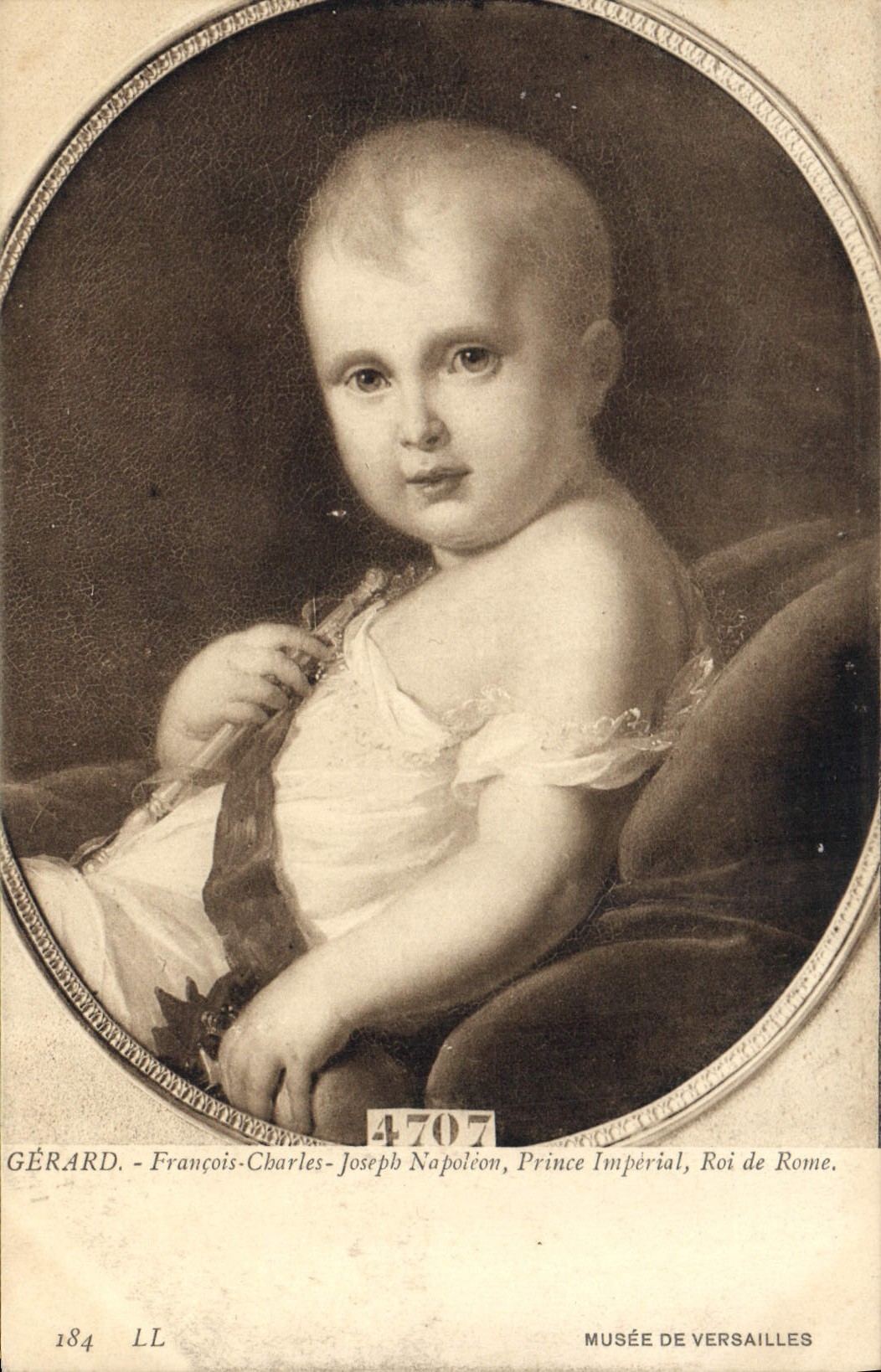 CPA Gerard Francois Charles Joseph Napoleon Prince Imperial Roi de Rome 