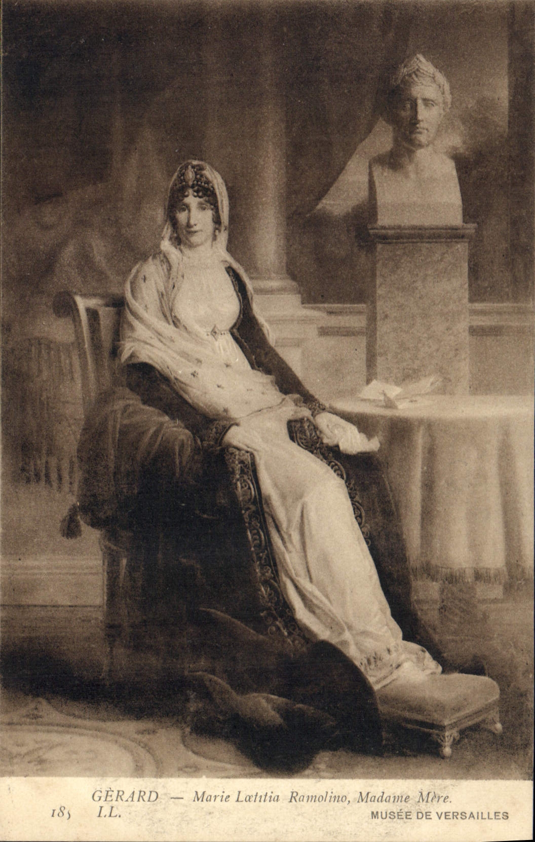 CPA Gerard Marie Laetitia Ramolino Madame Mere Musee de Versailles 