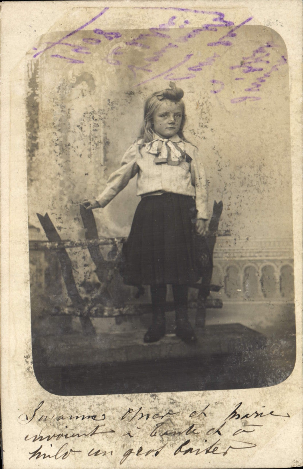 CARTE PHOTO Enfant