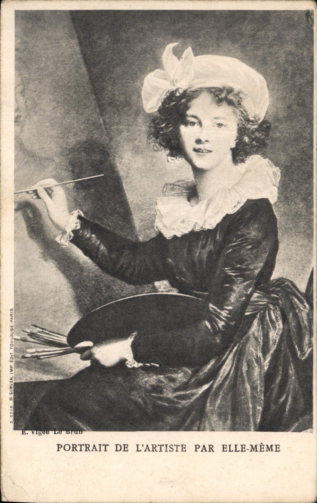 CPA Porrait de l'Artiste par elle-même