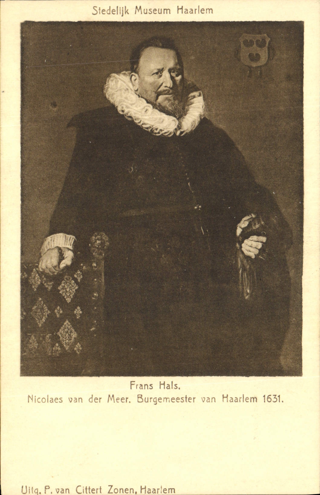 CPA Stedelijk Museum Haarlem Frand Hals Cornella Voogt vrown van Nicolaes van der Meer 