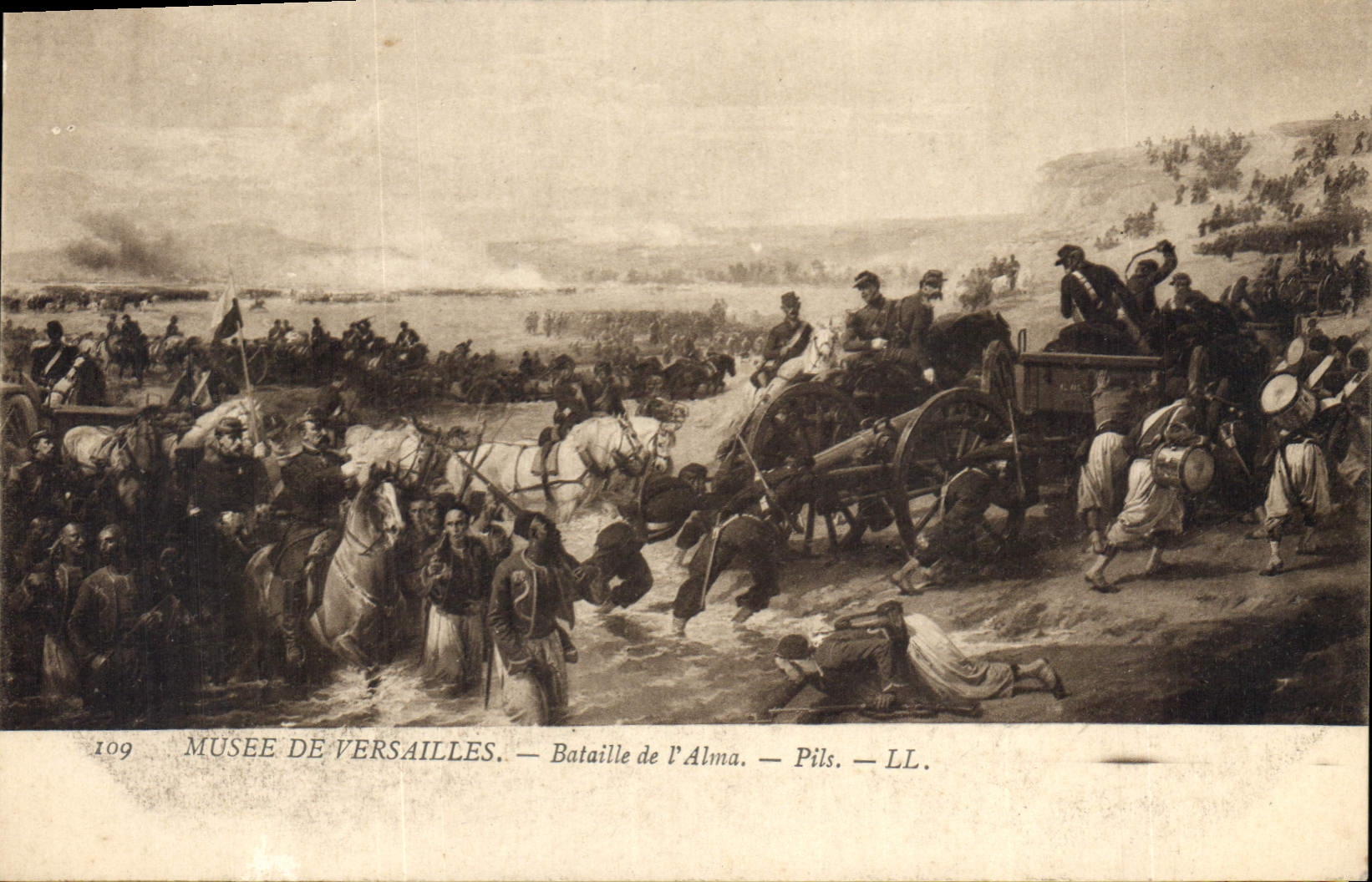 CPA Musee de Versailles Bataille de l'Alma 