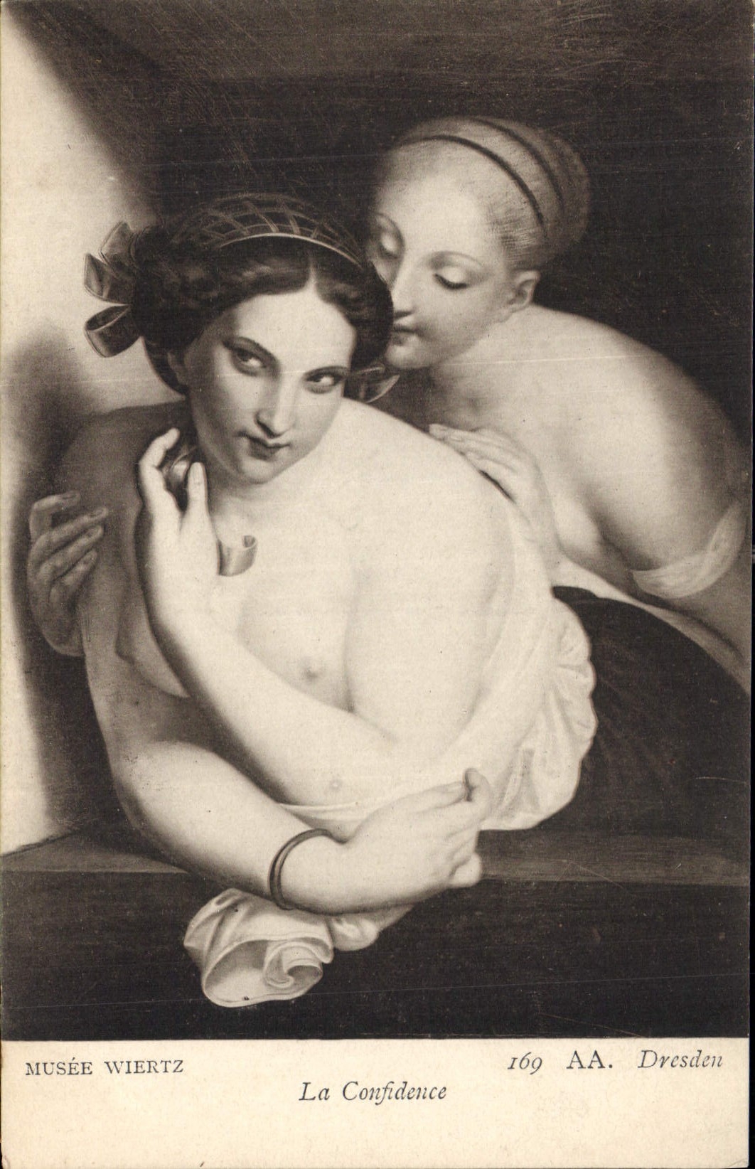 CPA Musee Wiertz La Confidence 