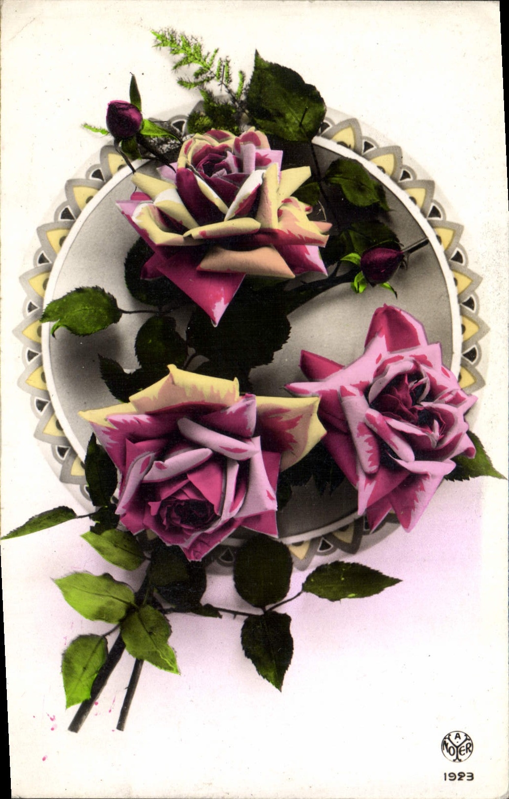 CPA Fantaisie Fleurs