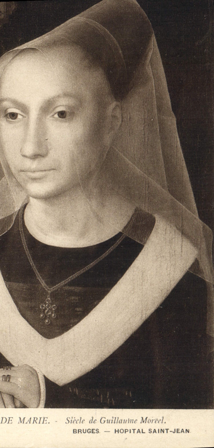 CPA De Marie Siecle se Guillaume Moreel Bruges Hopital Saint Jean 