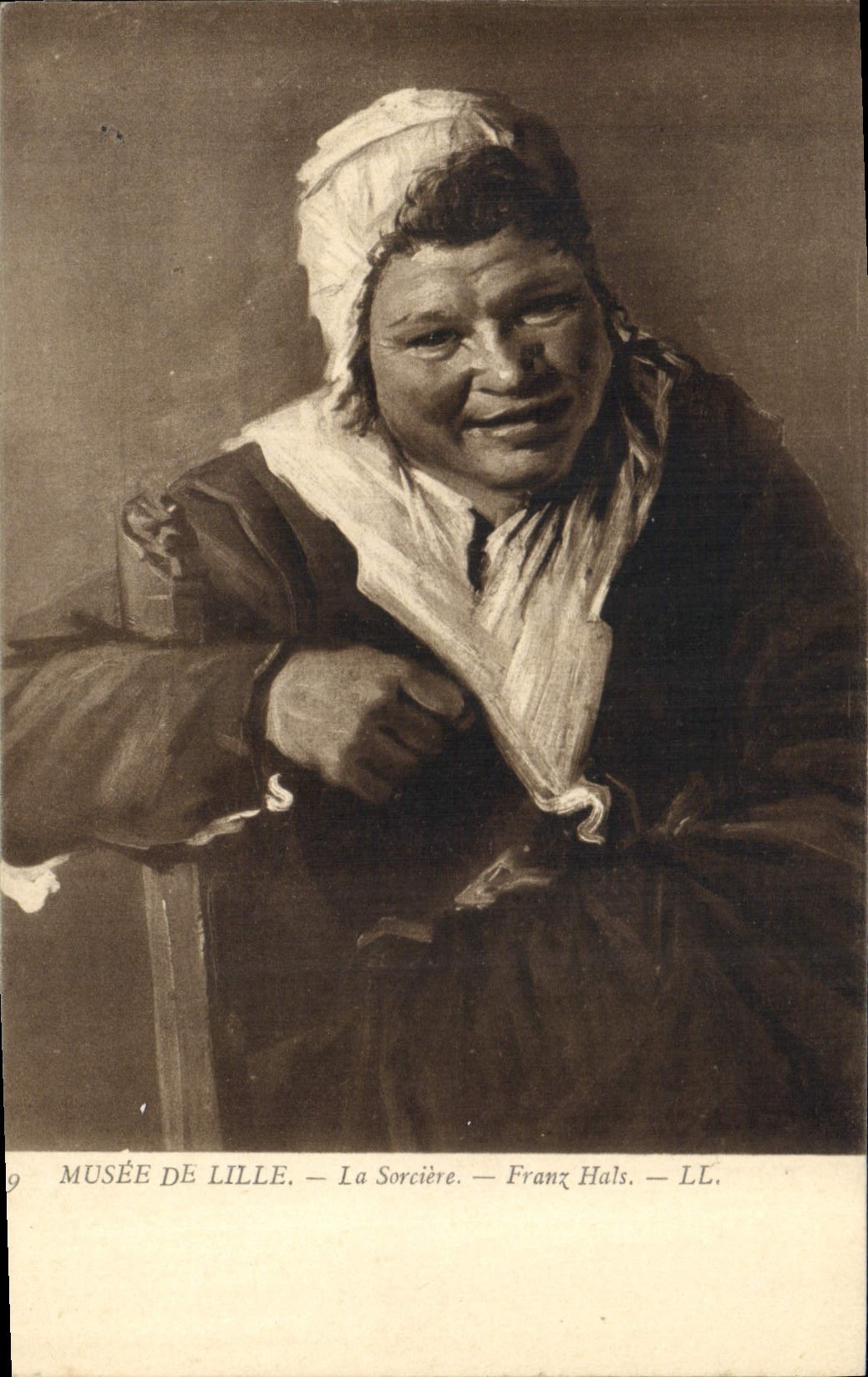 CPA Musee de Lille La Sourciere Franz Hals 