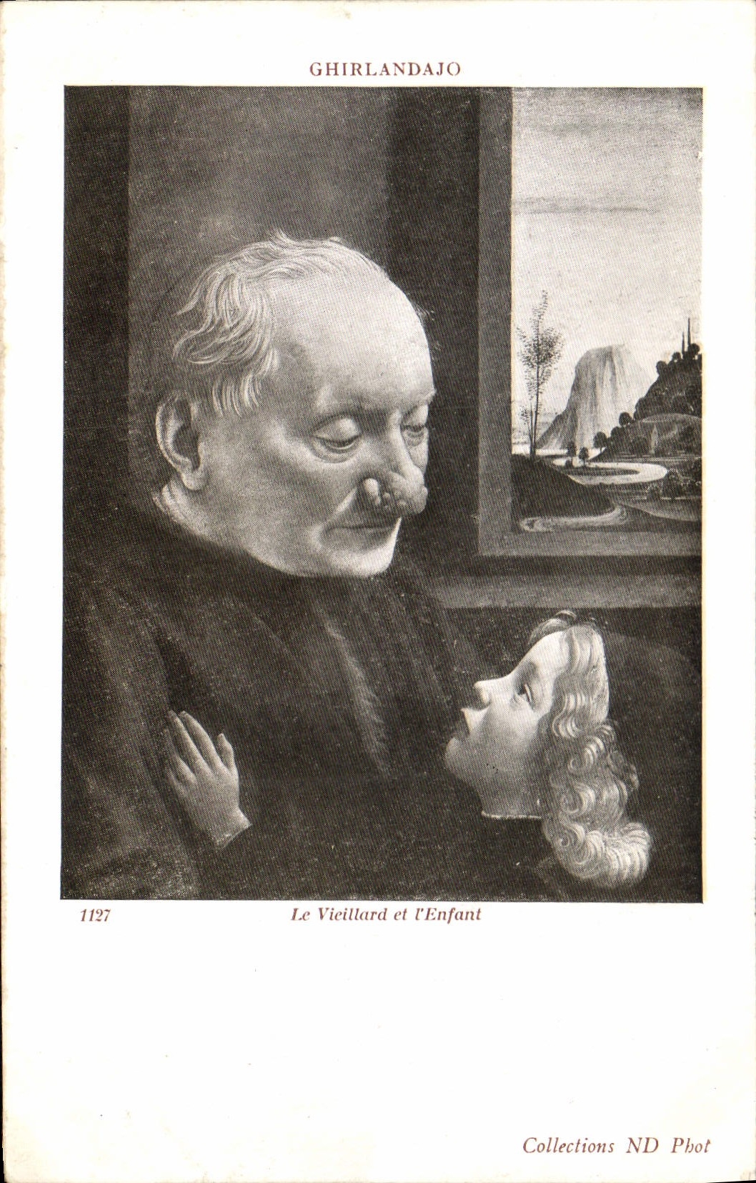 CPA Chirlandajo Le Vieillard et l'Enfant 