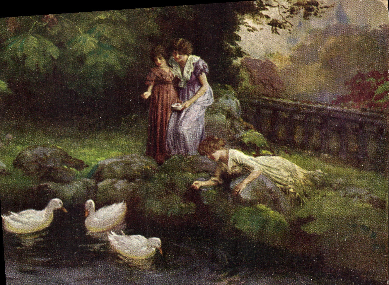 CPA E Scheneider Am Ententeich 