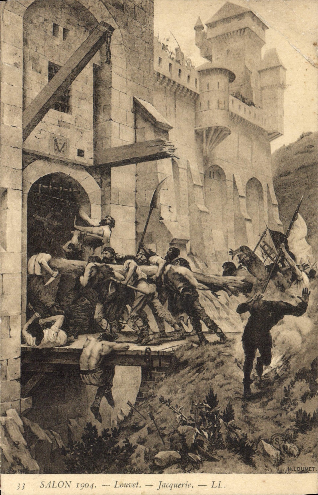 CPA Salon 1904 Louvet Jacquerie 