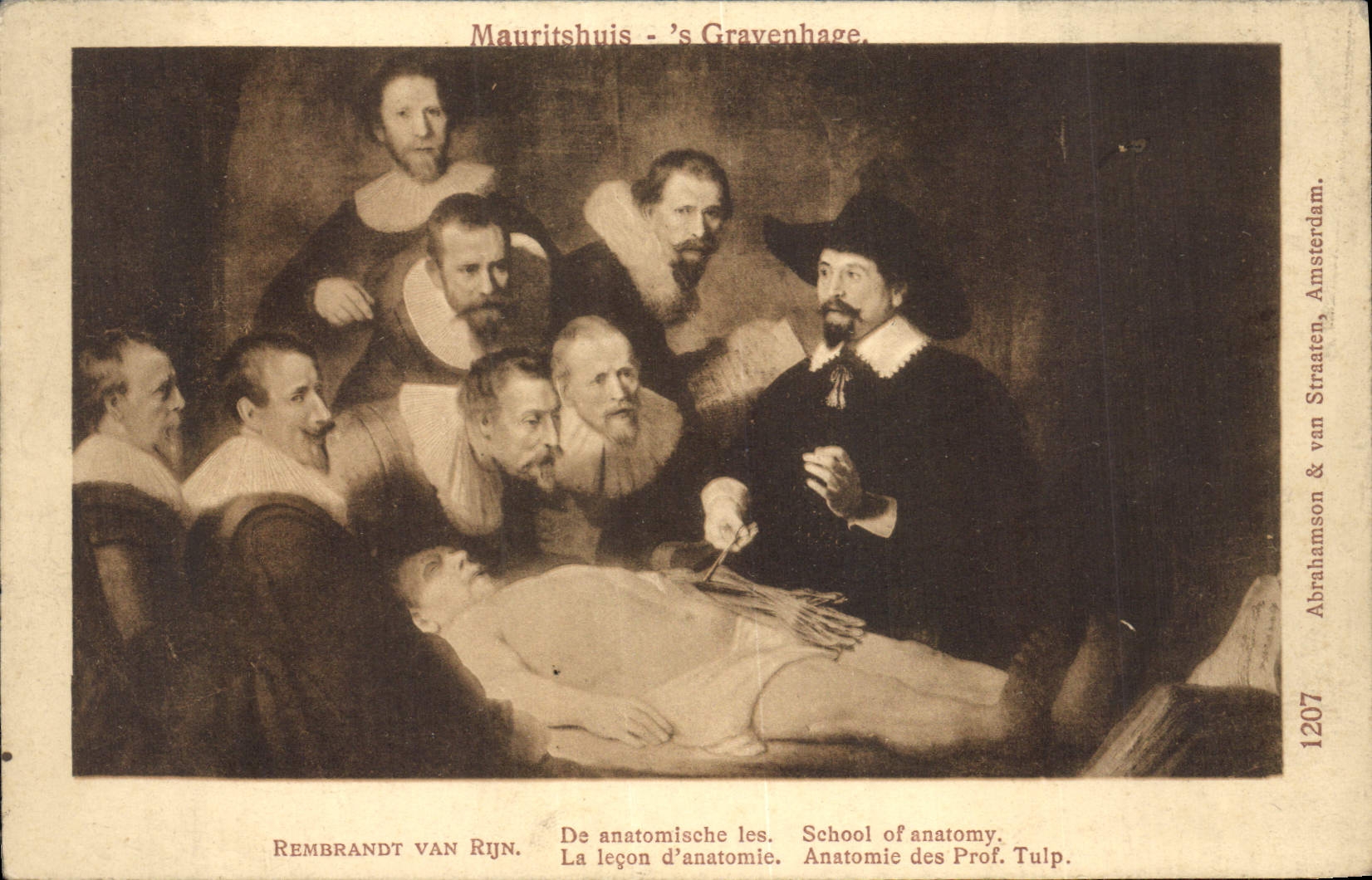 CPA Maurishuis s Gravenhage Rembrandt van Run 