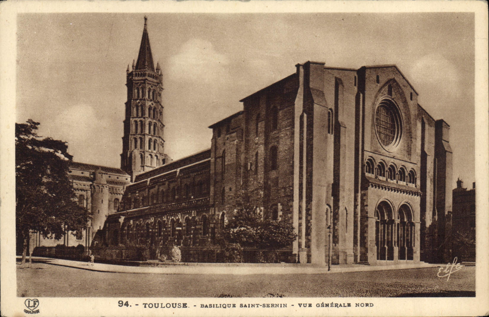 CPA Toulouse Basilique Saint Sernin 