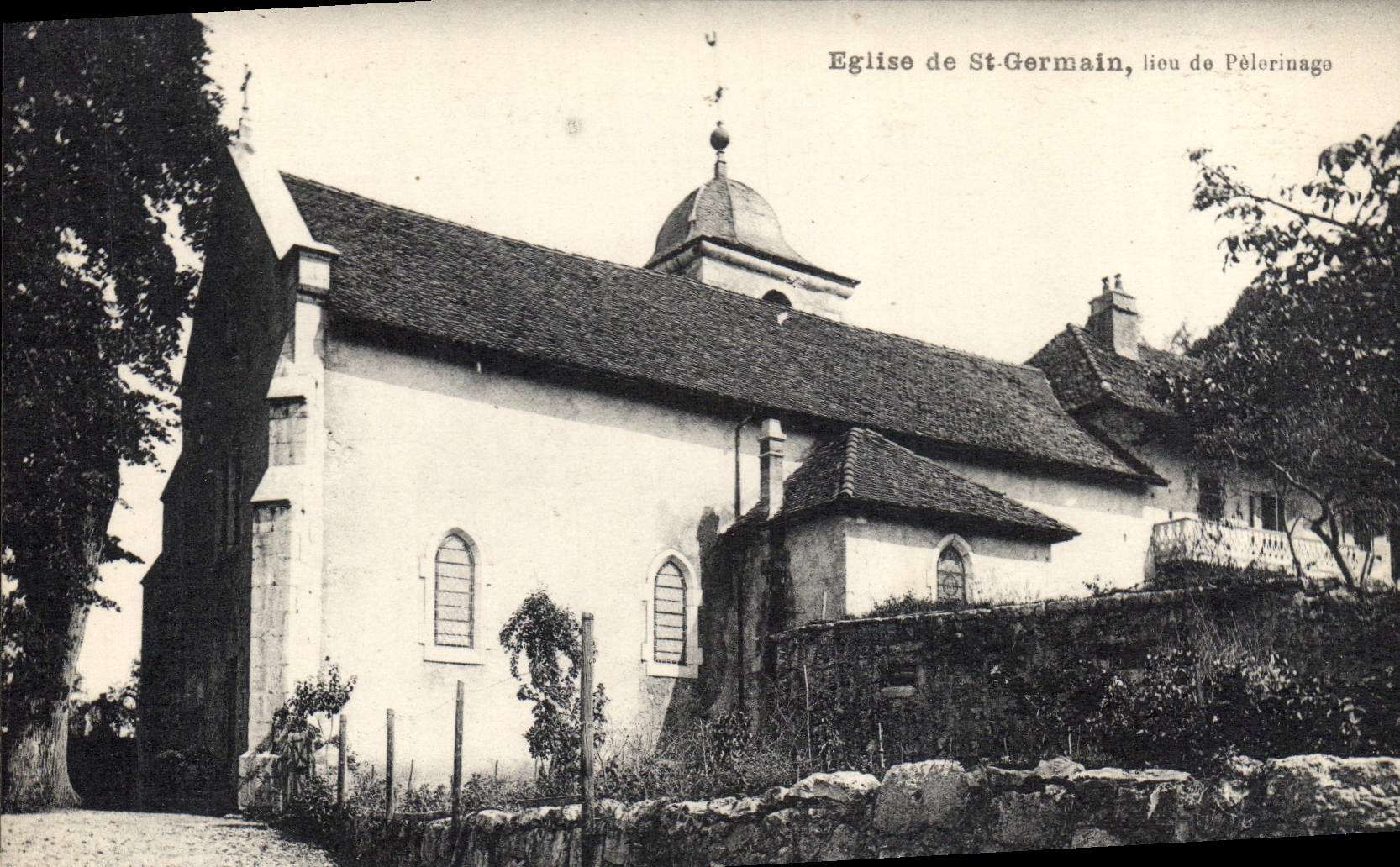 CPA Eglise de St Germain Lieu de pelerinage