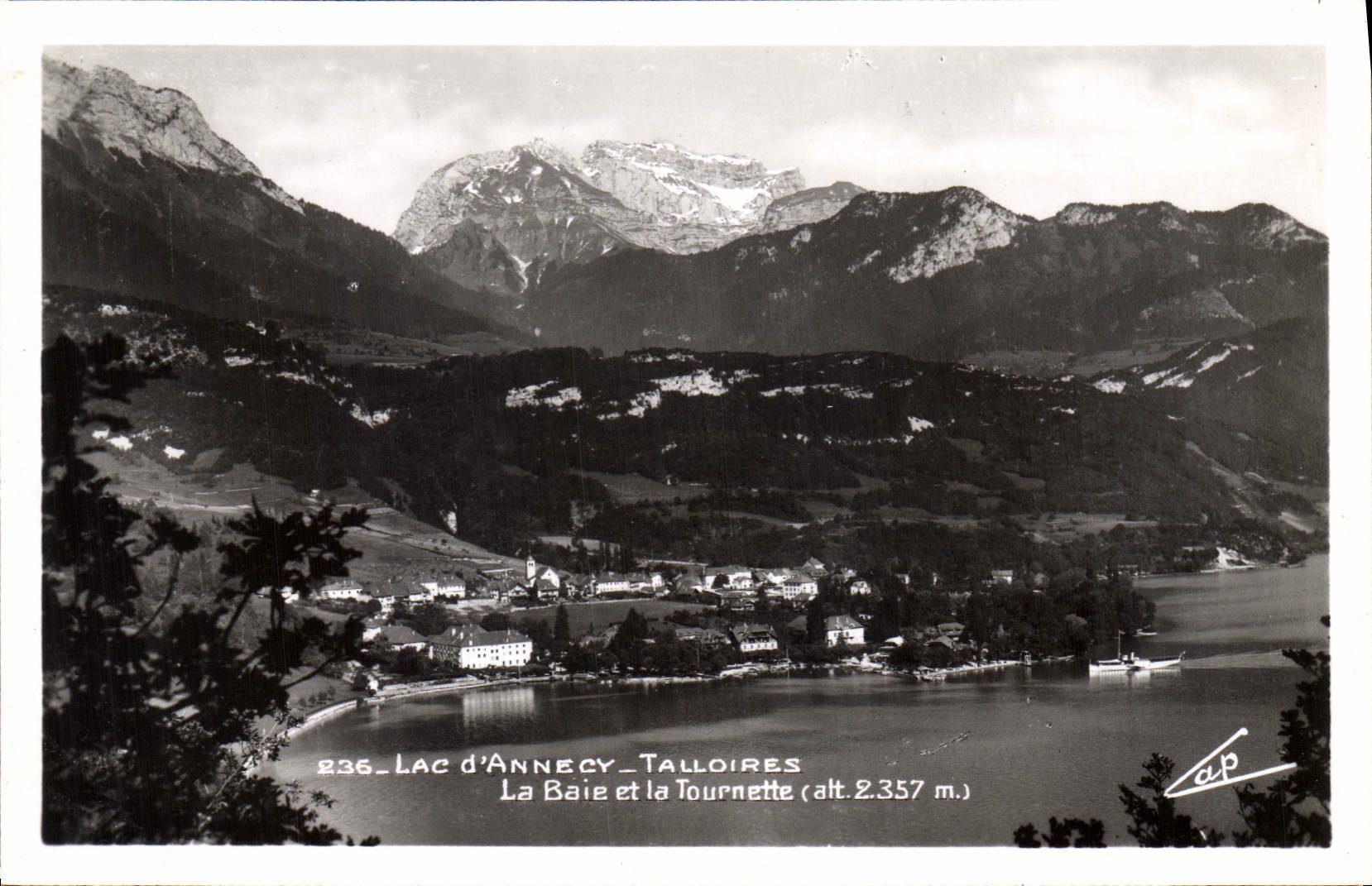 CPA Lac d'Annecy Talloires La Baie et la Tournette 
