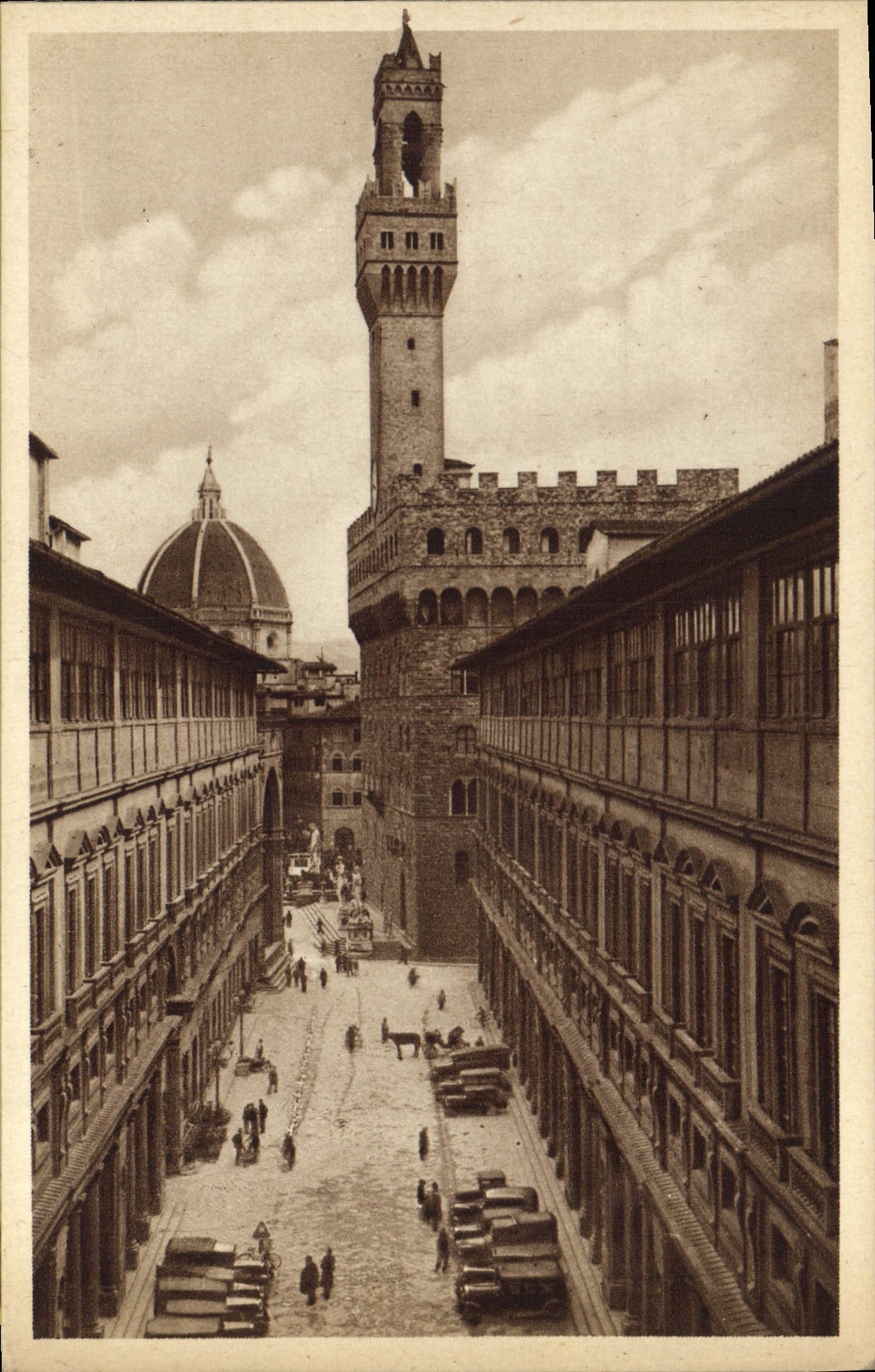 CPA Firenze Portici degli Uffizi 