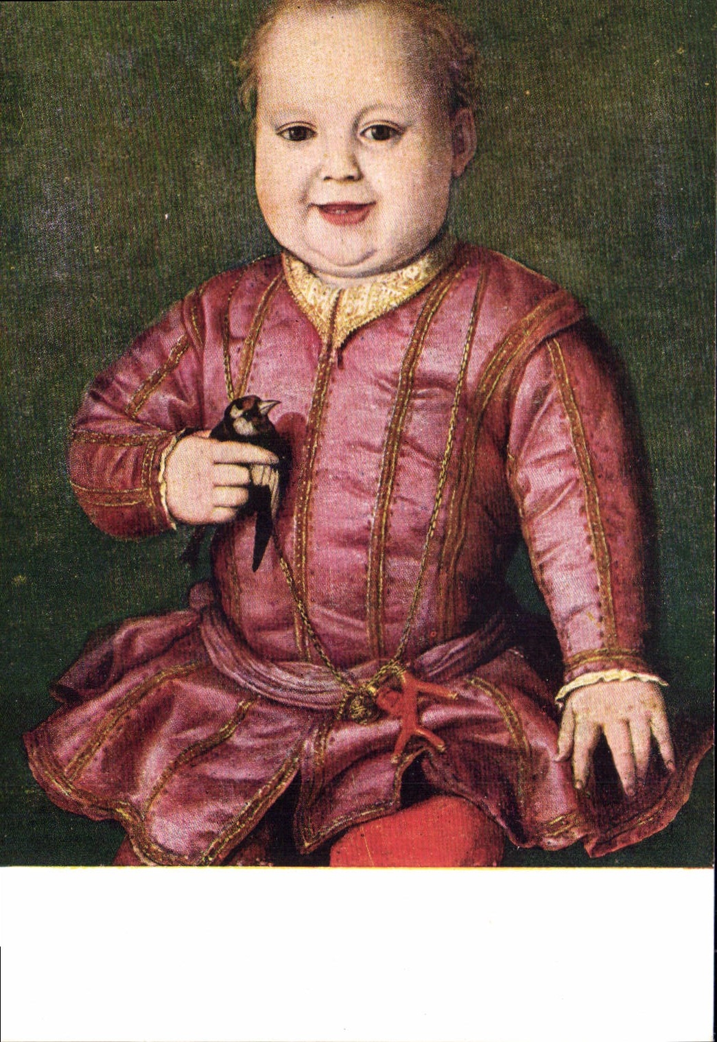 CPA Agzolo Bronzino don Garzin del Modiei Firenze Galleria degli Uffizi