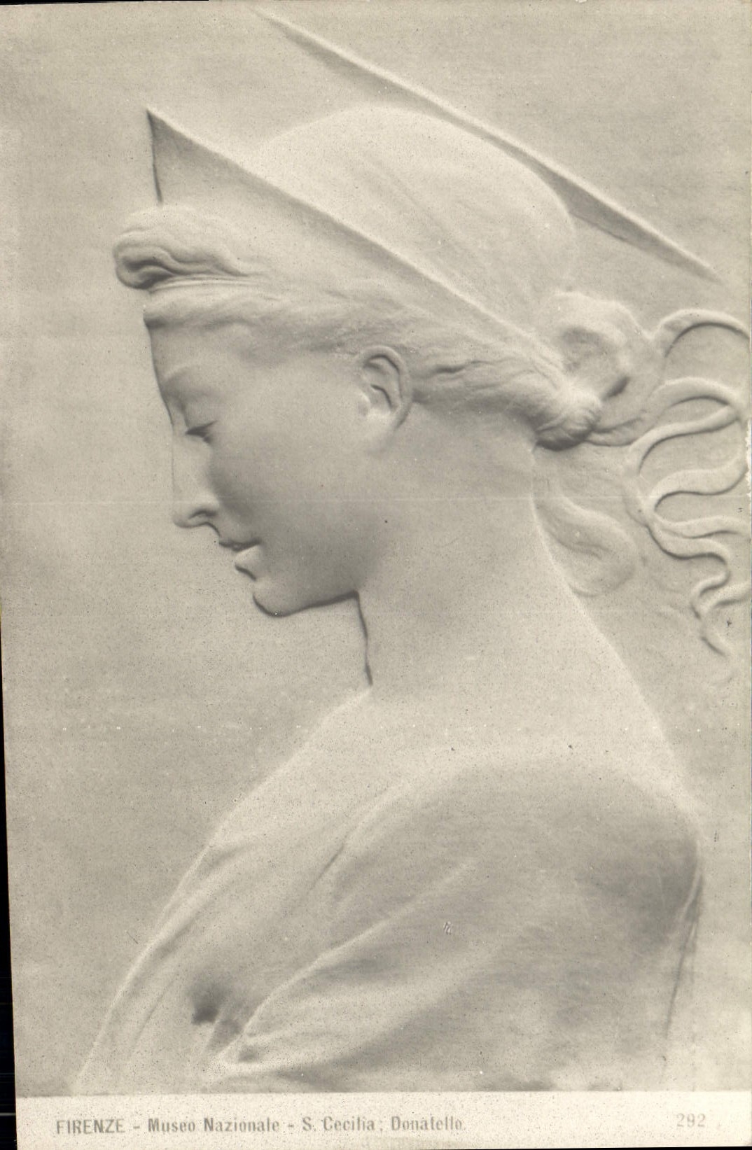 CPA Firenze Museo Nazionale S Cecilia Donatelle 