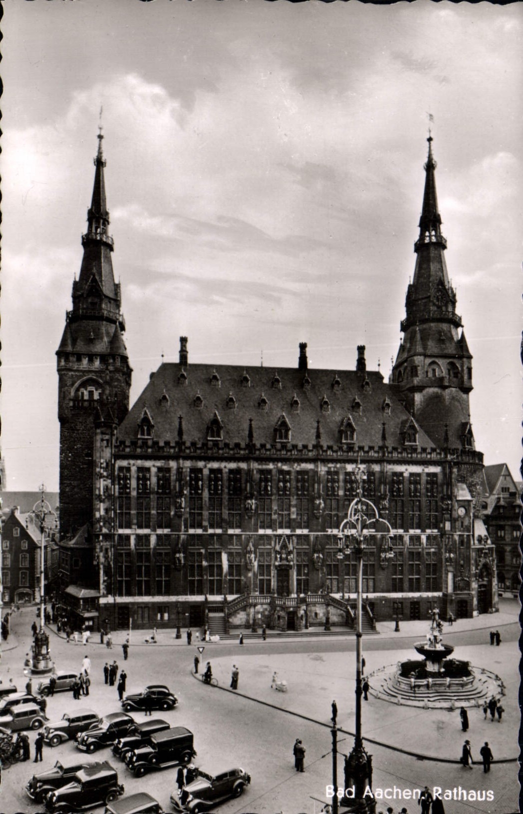 CPA Bad Aachen Rathaus 
