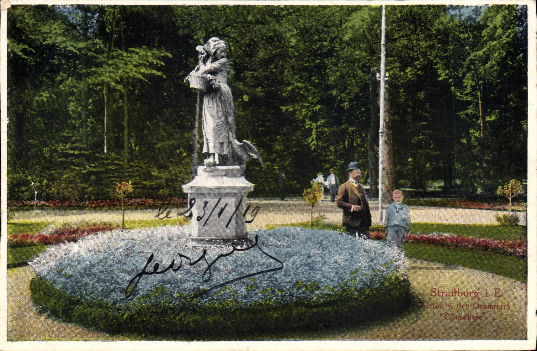 CPA Strasburg I E Orangerie 