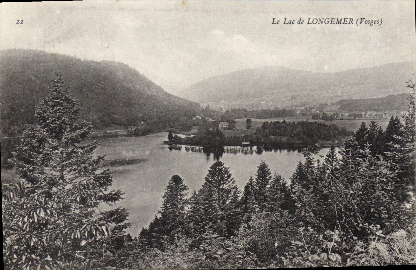 CPA Le Lac de Longemer Vosges 