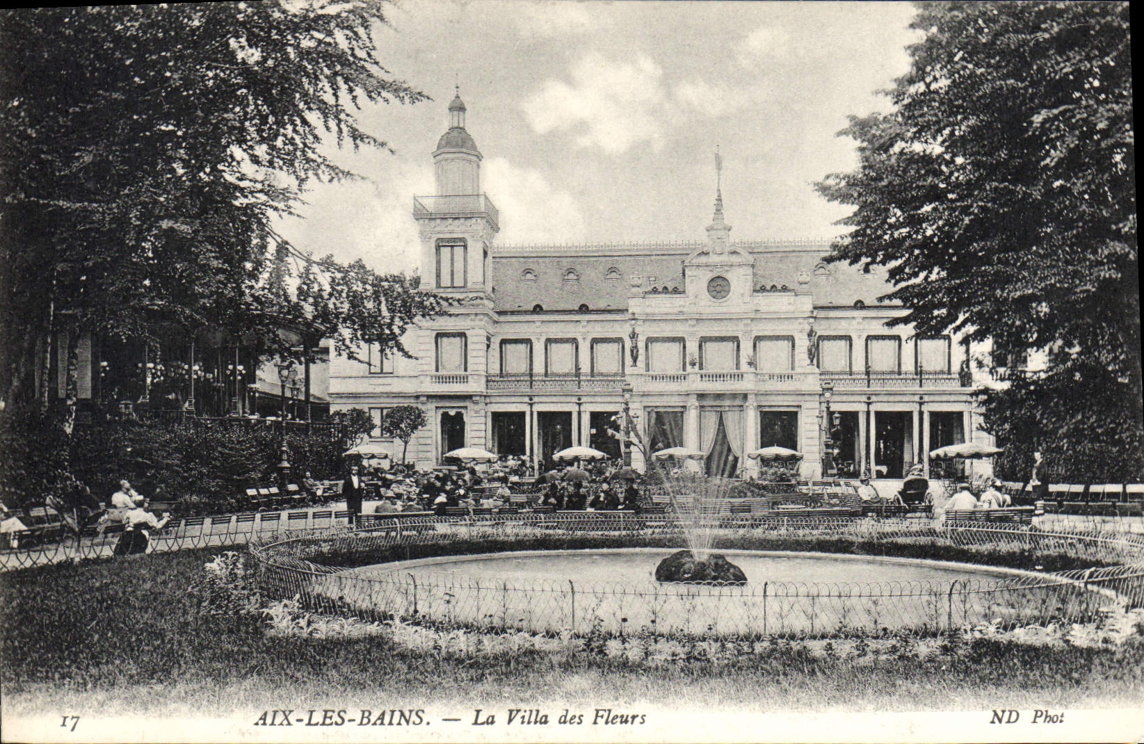 CPA Aix les Bains la Villa des Fleurs 
