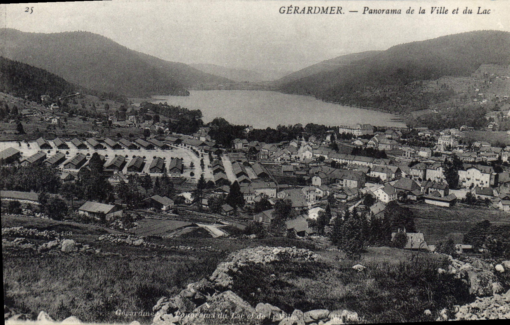 CPA Gerardmer Panorama de la Ville et du Lac 