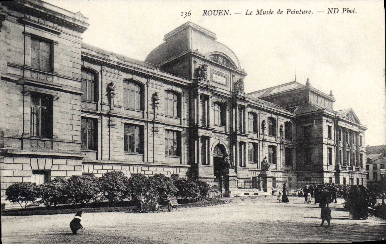 CPA Rouen le Musee de Peinture 