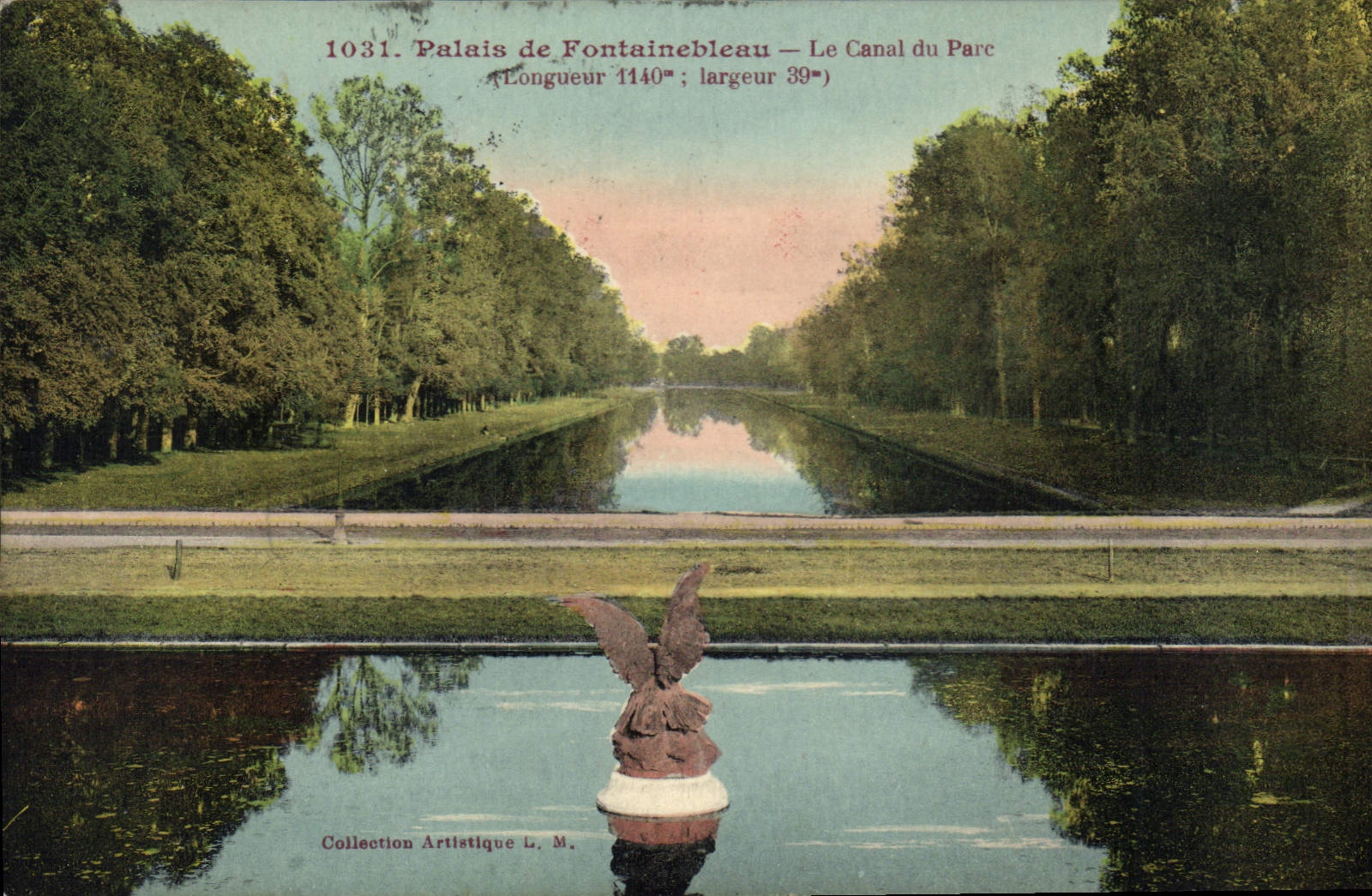 CPA Palais de Fontainebleau le Canal du Parc 