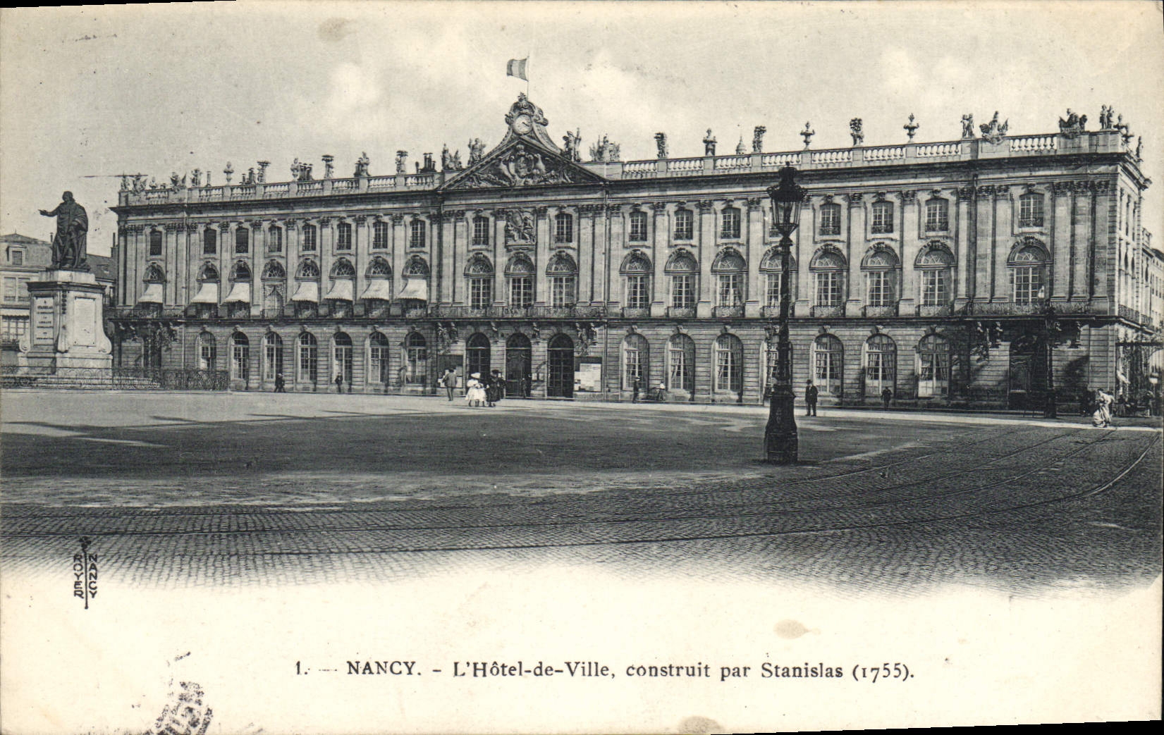 CPA Nancy l'hotel de Ville Construit par Stanislas 1755 