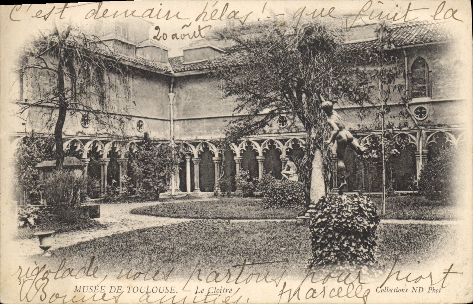 CPA Musee de Toulouse le Cloitre 