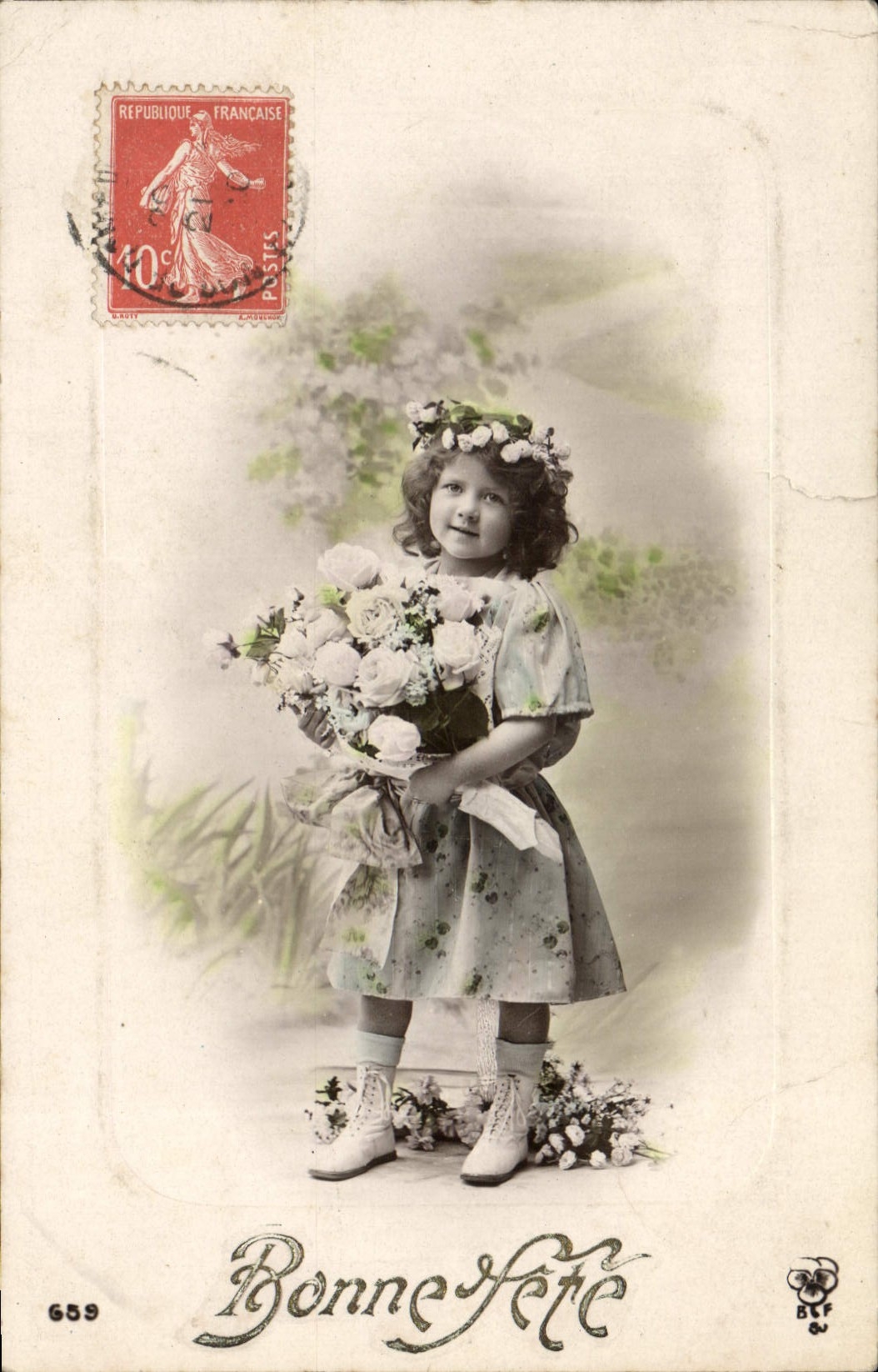 CPA Bonne Fete Enfant